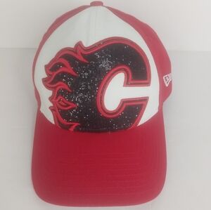 Calgary Flames Womens New Era NHL Hockey Ballcap With Metal Adjustable Clasp